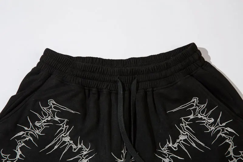 Gothic Suede Shorts