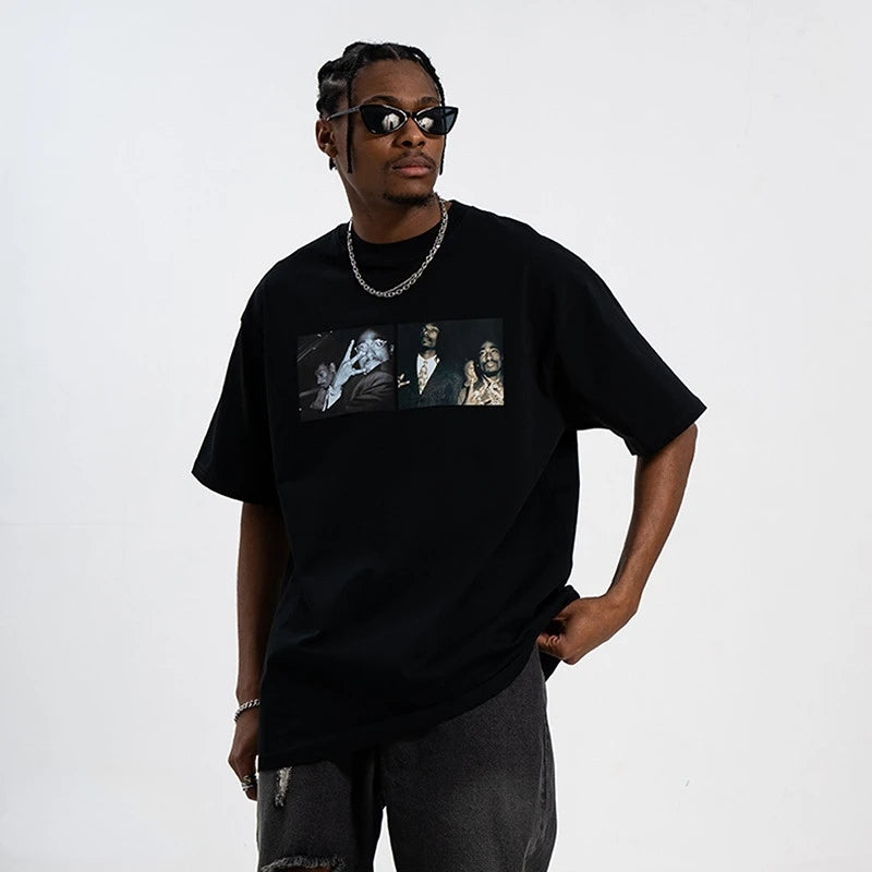 Camiseta 2Pac y Snoop Dogg
